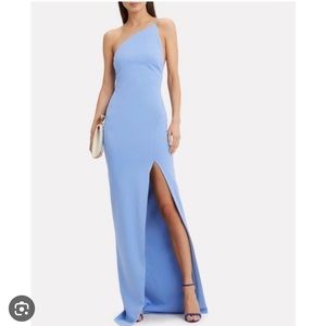 Solace London fetch gown in baby blue